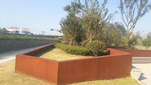 沧县耐候钢挡土墙